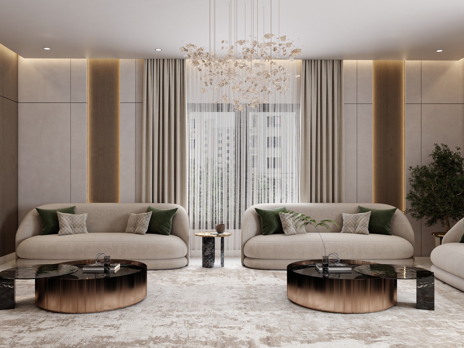 تصميم داخلي لفيلا تجمع بين الأناقة والراحة – 2025