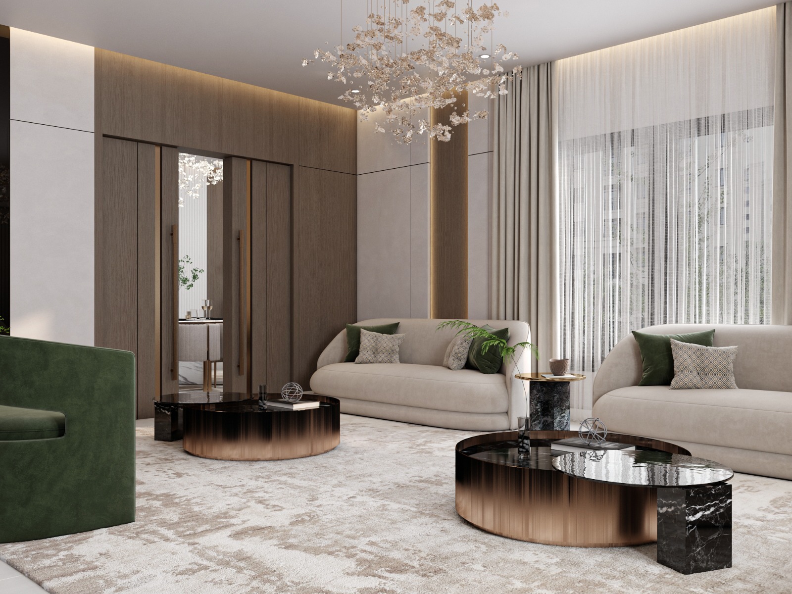 تصميم داخلي لفيلا تجمع بين الأناقة والراحة – 2025