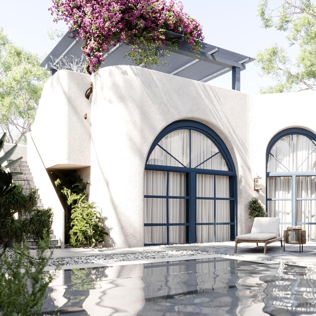 تصميم لاندسكيب فاخر لمقر إداري وتجاري